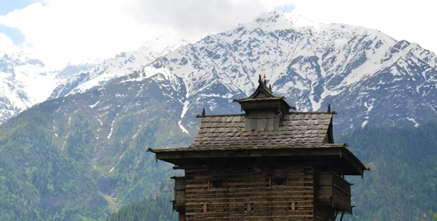 The Himalayan Panorama from Kamru Fort