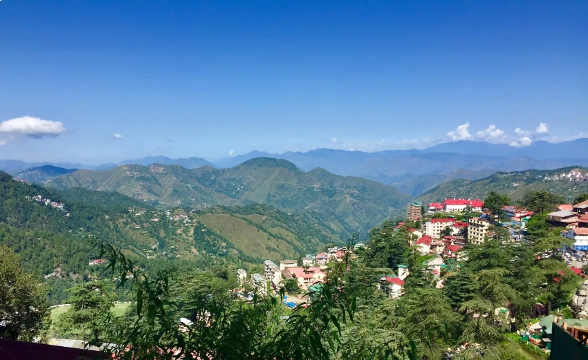 Beautiful view of shimla