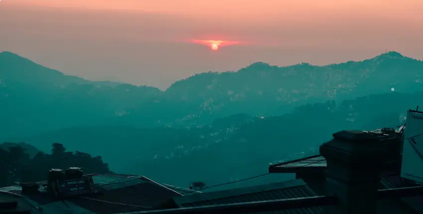 Golden Hour In Shimla