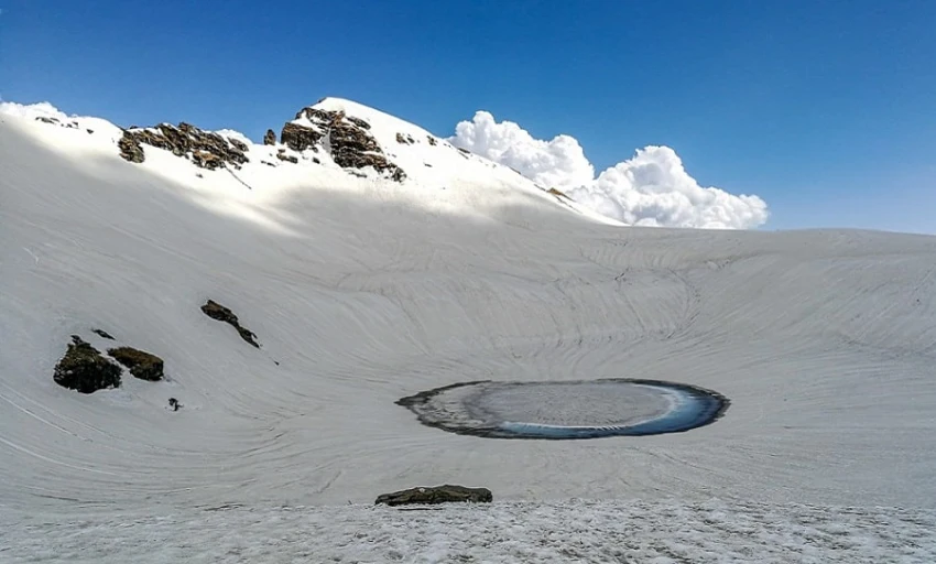  Bhrigu Lake in Winter