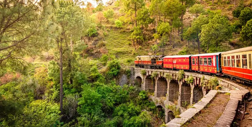The Kalka-Shimla Toy Train 