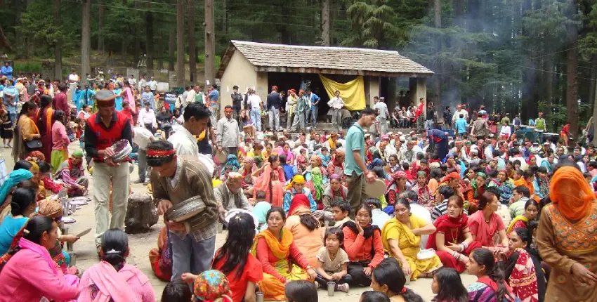 Colorful Festivities at Hadimba Temple 