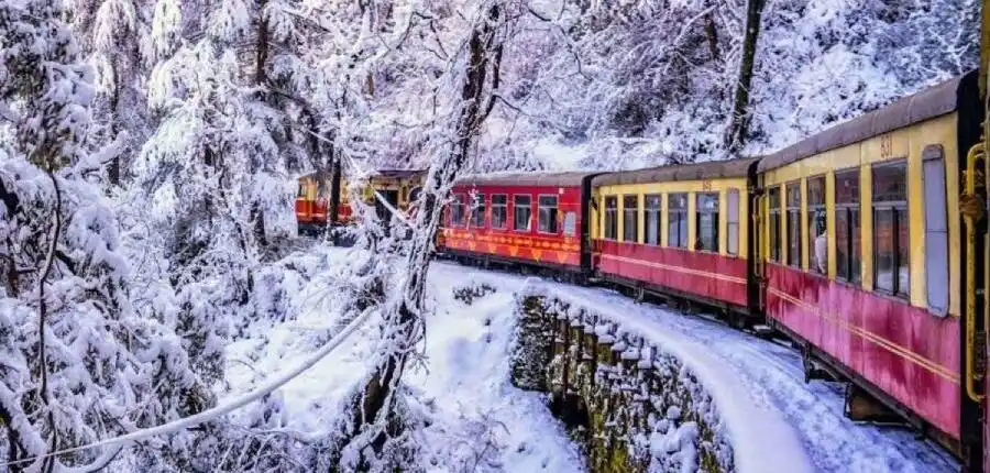 Snow Clad Shimla