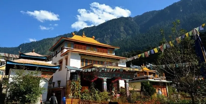 Buddhist Monastery in Manali