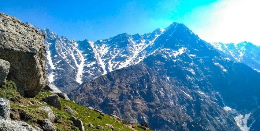 Breathtaking View Of McLeod Ganj Peaks'