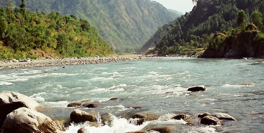 Chenab River of Chamba