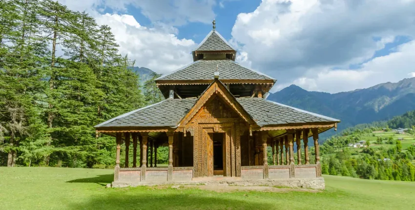 Temple In Sainj valley