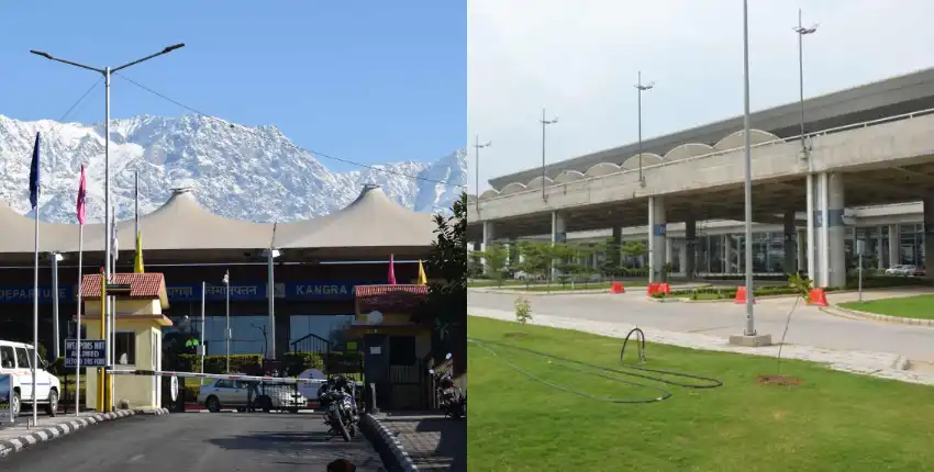Gaggal Airport and Shaheed Bhagat Singh International Airport Chandigarh