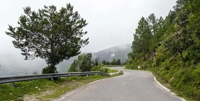 Weather on Chandigarh McLeod Ganj National Highway 