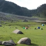 Campsites near the lake