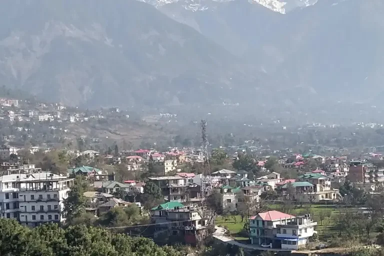 Beautiful View Of Dharamshala McLeodganj