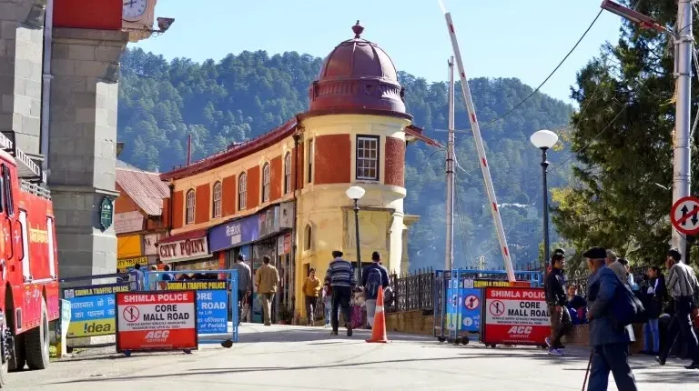 Mall Road Shimla