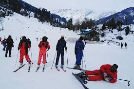 Skiing - Solang Valley