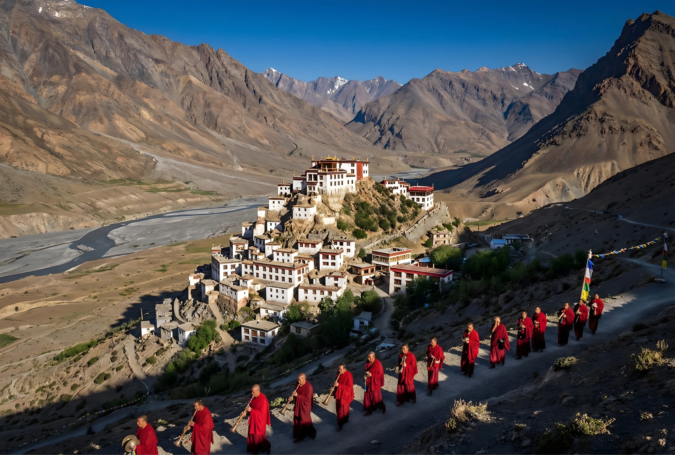 Key Monastery - The Most Iconic Landmark Of Spiti Valley 3 Key Monastery Architectural Marvel