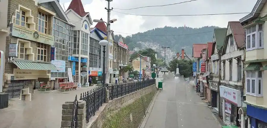 Places to visit in Shimla - Shimla's Natural Beauty 2 Mall Road Shimla