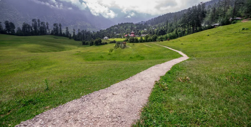 Trekking in Sainj Valley