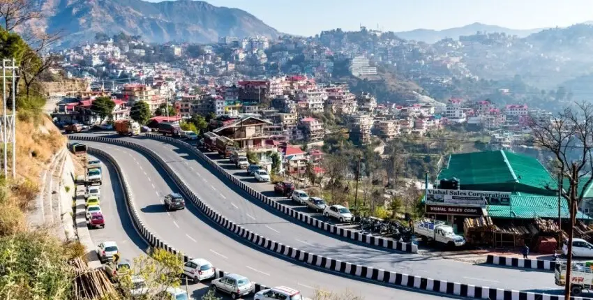 Chandigarh to Shimla - How To Reach by Bus, By Air, By Train, Highway Status, Weather, Distance and More 2 Shimla Chandigarh Highway 1