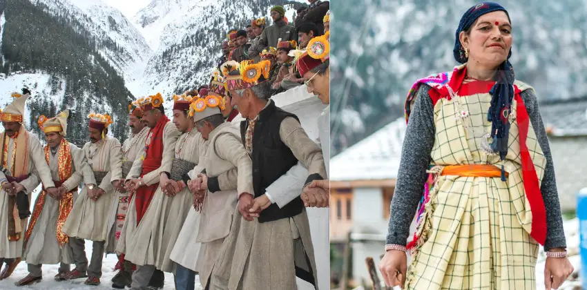 Himachal Local Culture in the Cold